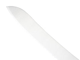 Mercer Culinary Millennia bread knife with black handle for secure grip