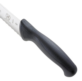 Mercer Culinary Millennia ergonomic handle with textured points enhances control.