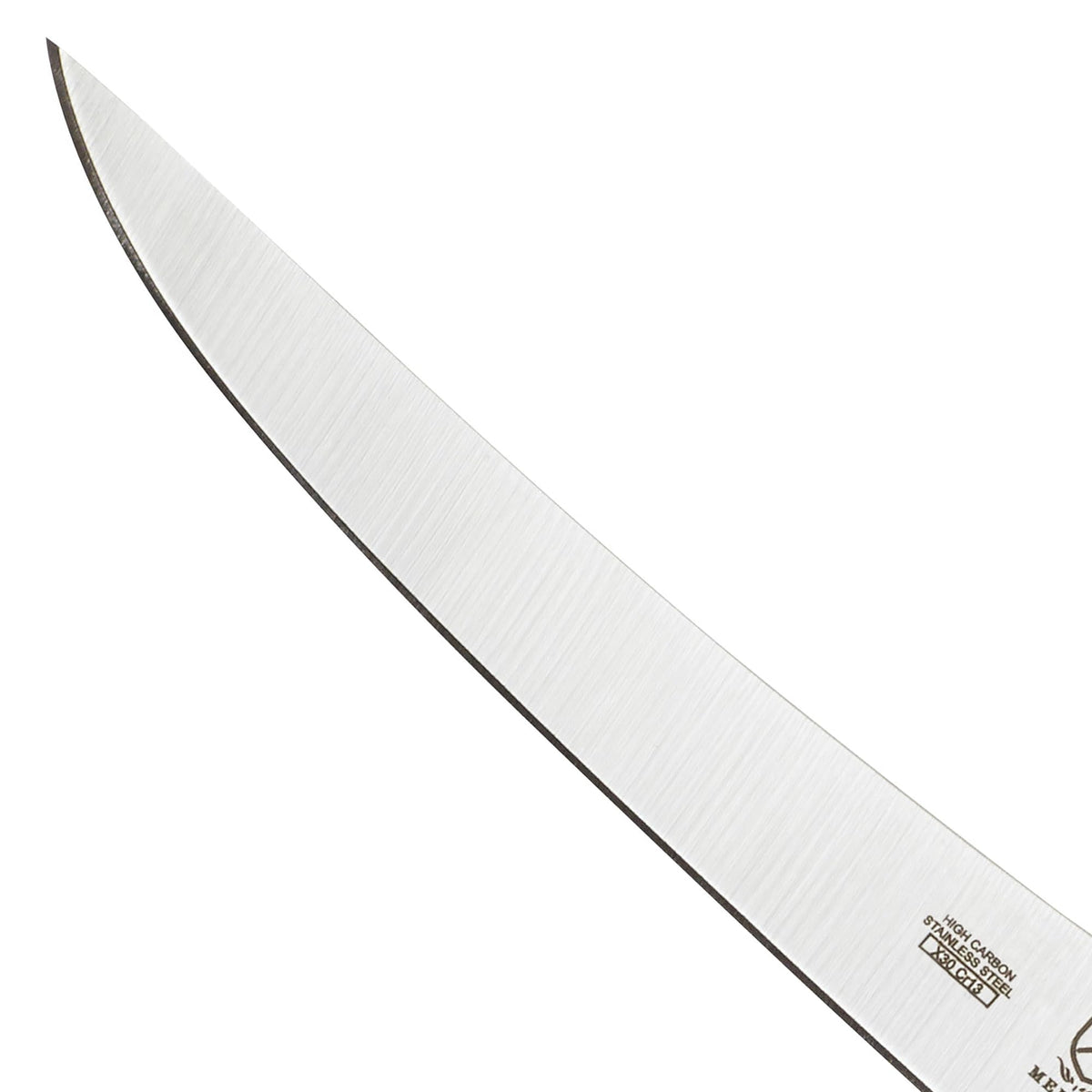 Mercer Culinary Millennia knife care shot emphasizing hand-wash maintenance.