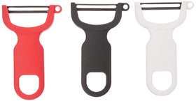 Mercer Culinary peeler with ergonomic handle designed for ambidextrous use