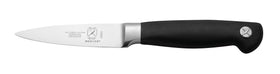 Mercer Genesis paring knife blade close-up highlighting durable high-carbon steel for precise trimming