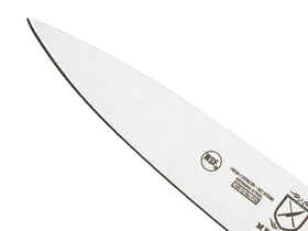 Mercer Renaissance paring knife slicing mango with precision
