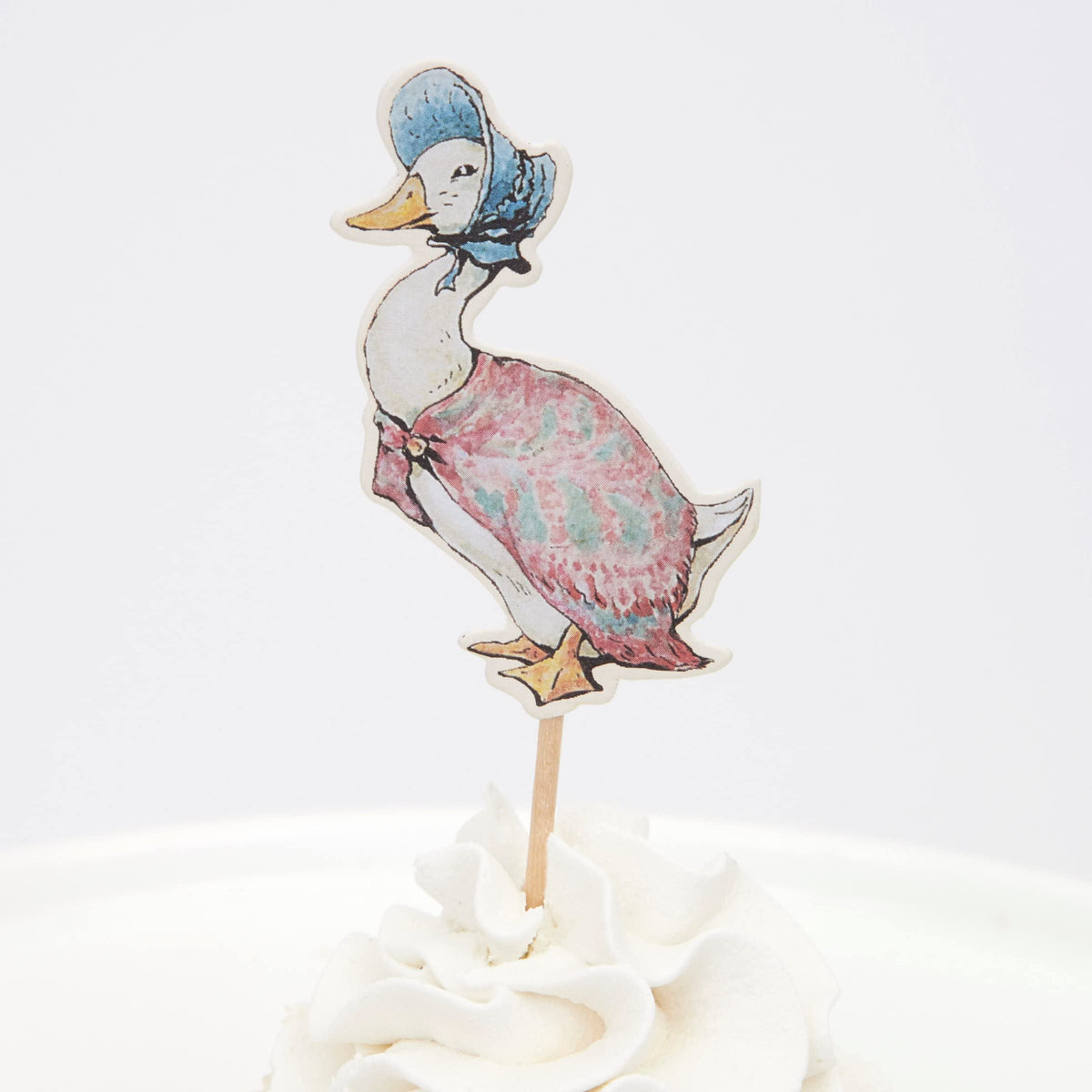 Meri Meri Peter Rabbit picks design 4 offers cute toppers for desserts.
