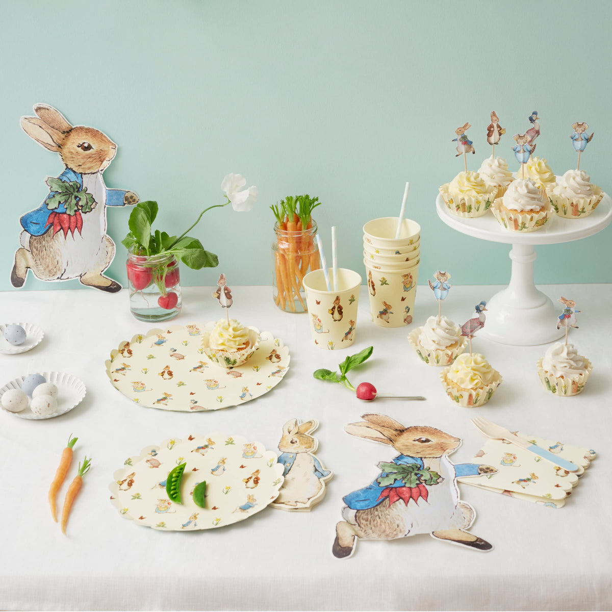 Meri Meri Peter Rabbit picks design 7 creates delightful bites for sharing.