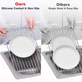 MERRYBOX anti-slip base keeps the rack from sliding during use.