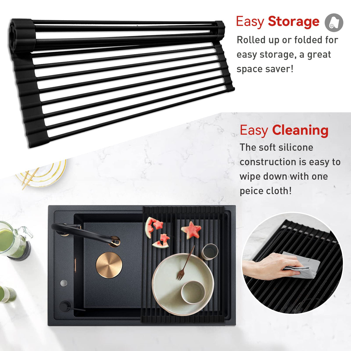 MERRYBOX heat-resistant rack supporting hot pot on a kitchen counter