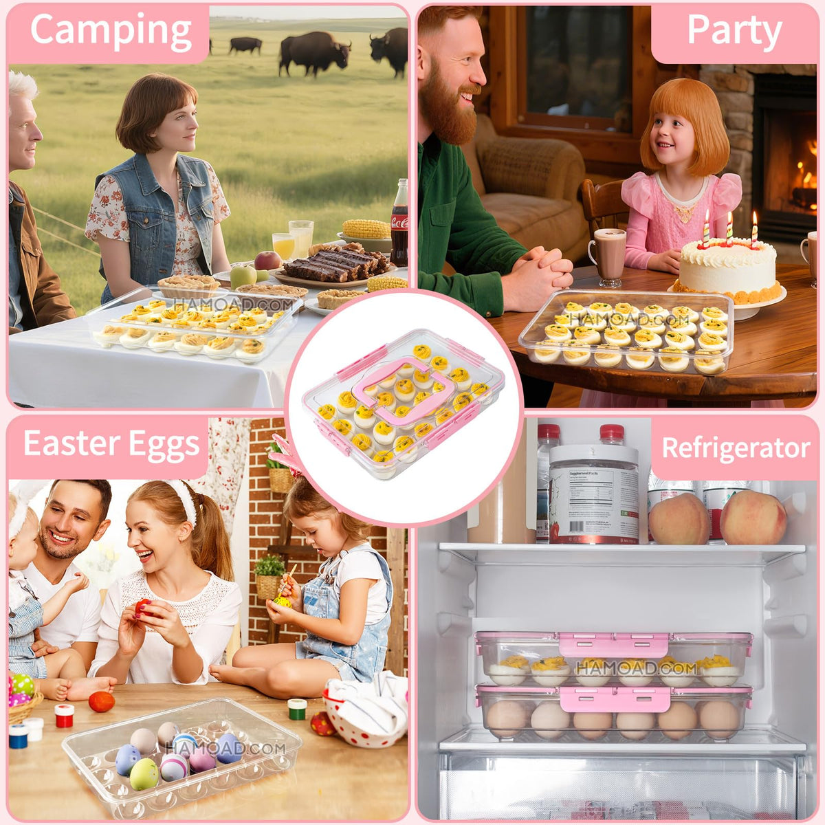 Removable silicone seal aids easy cleaning after use.