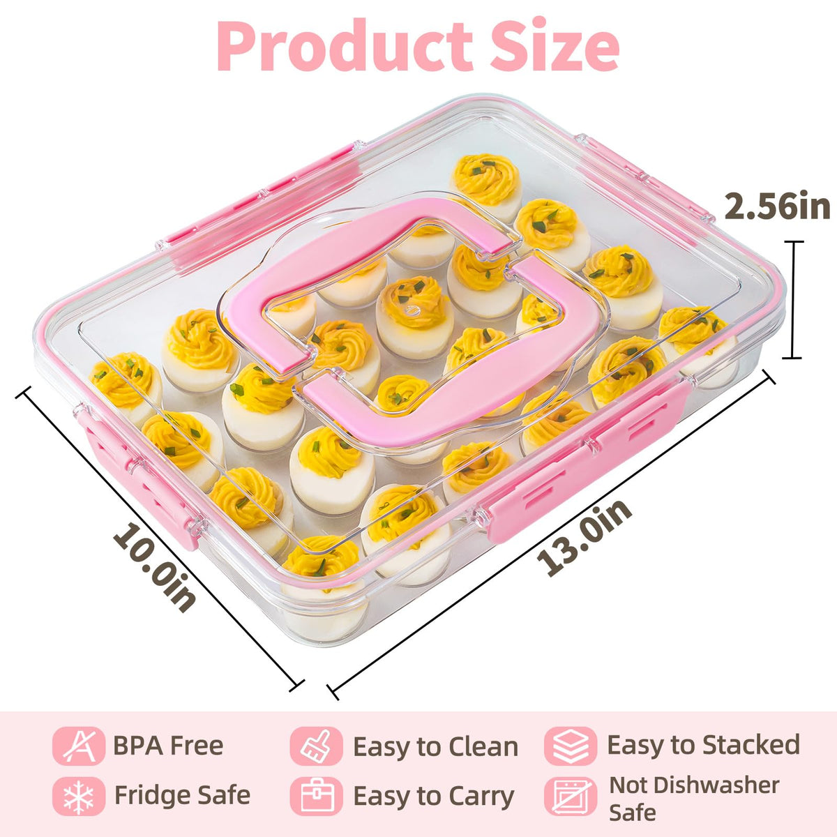 Dimensions of MesRosa container: 13 by 10 inches for planning storage.