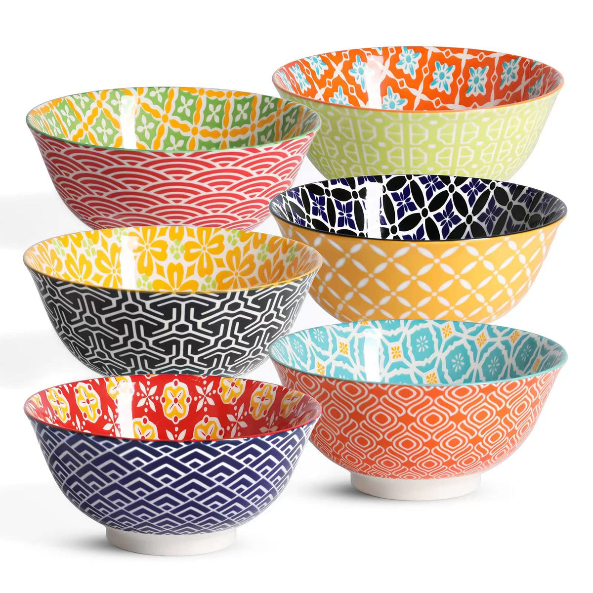 Metahom ceramic cereal bowls in 23oz offer a generous breakfast option