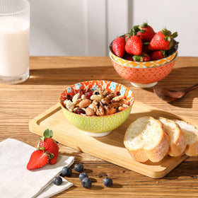 Metahom colorful bowls suit dessert, soup, side dishes and small portions.