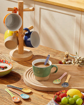 Metahom porcelain spoons microwavable and dishwasher safe for easy cleanup