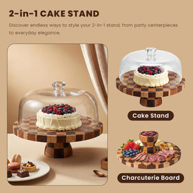 Metflavor 2-in-1 serving board showing versatile party setup