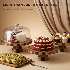 Metflavor dome-off display ready for cake or bites