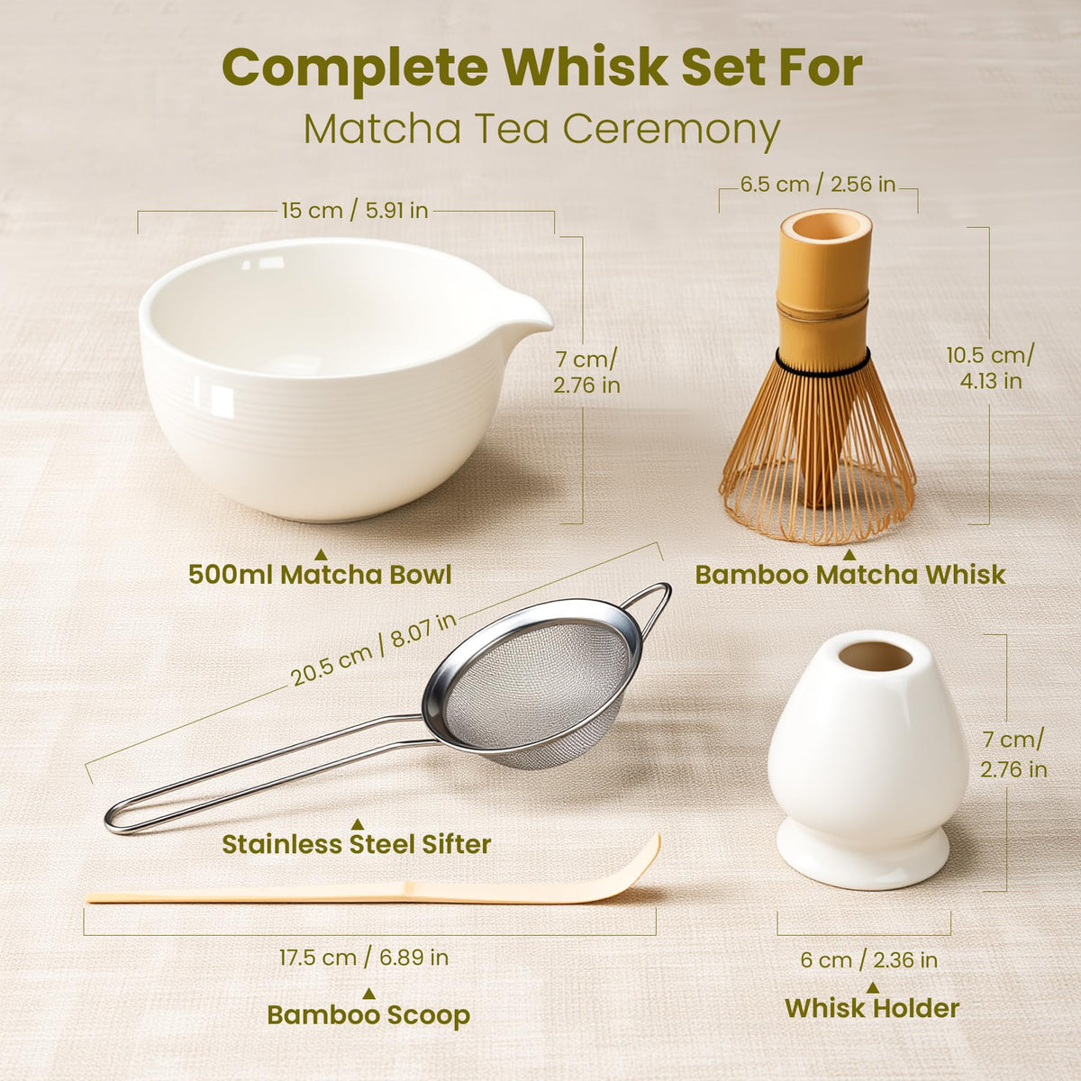 Metflavor chasen holder keeps the bamboo whisk organized and protected
