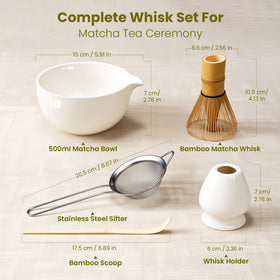 Metflavor chasen holder keeps the bamboo whisk organized and protected