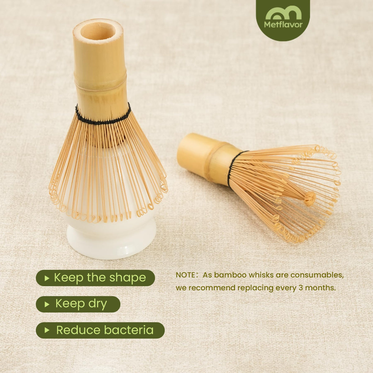 Metflavor complete box showcases a complete kit for authentic matcha rituals