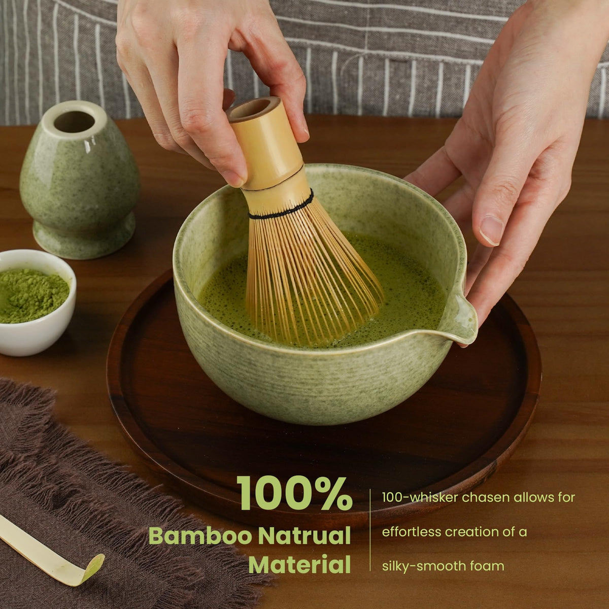 Metflavor stainless steel strainer delivers smooth, sediment-free tea.