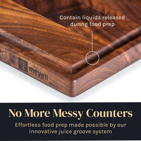 Mevell USA-made walnut board crafted with sustainable hardwood