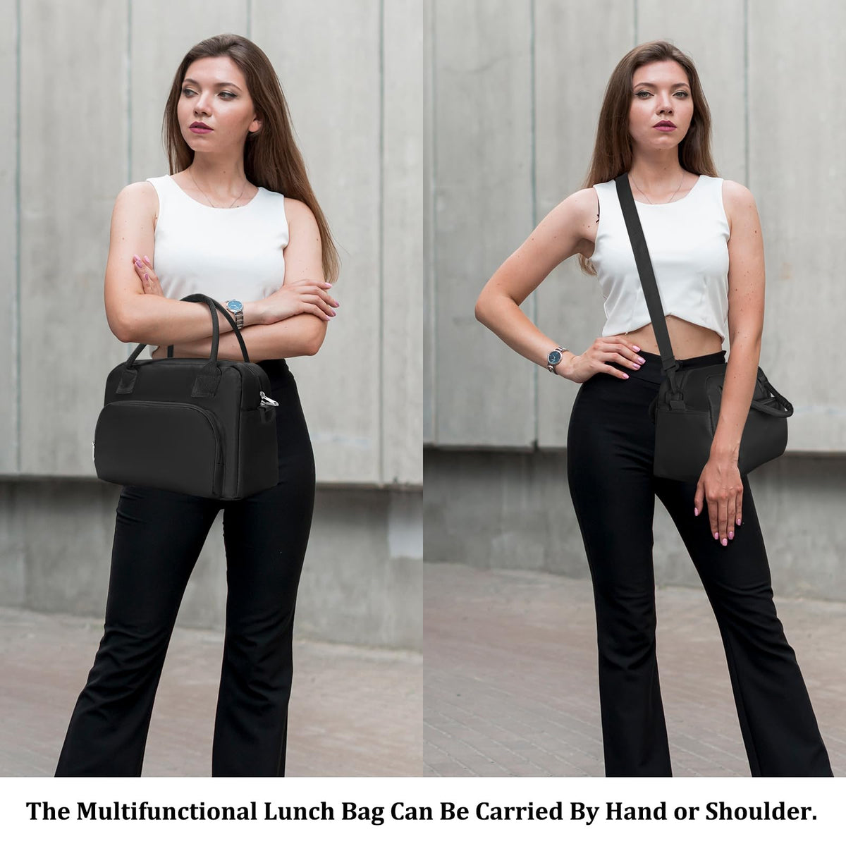 MEXS insulated lunch bag adapts to work, school, and picnics.