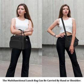 MEXS insulated lunch bag adapts to work, school, and picnics.