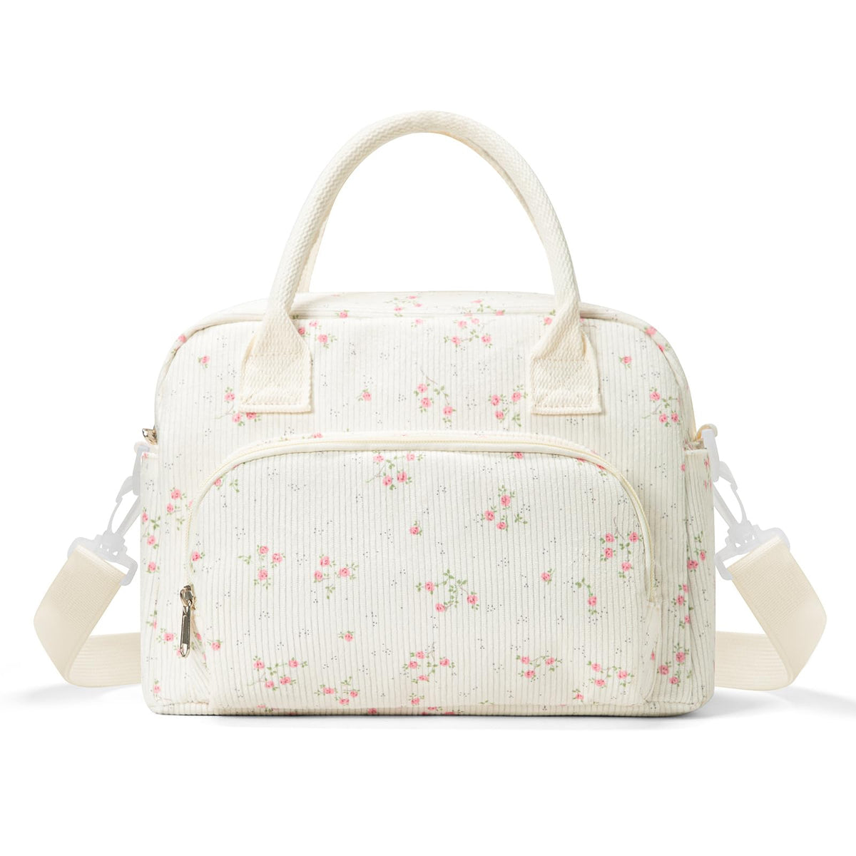 MEXS insulated lunch bag with large capacity for meals and snacks.