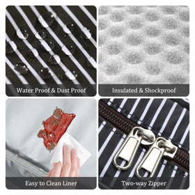 MEXS insulated liner preserves temperature for hours, ideal for meals