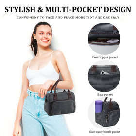 MEXS lunch bag main compartment keeps meals organized and accessible
