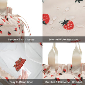 MEXS lunch bag stain-resistant material for simple cleanups after busy days.