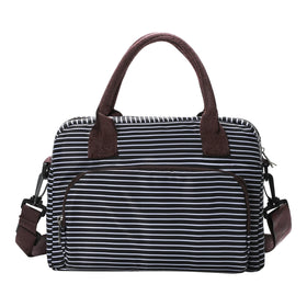 MEXS lunch bag exterior striped design for stylish daily use
