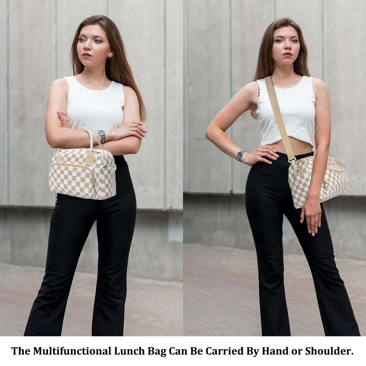 MEXS versatile, stylish lunch bag doubles as daily tote or makeup bag