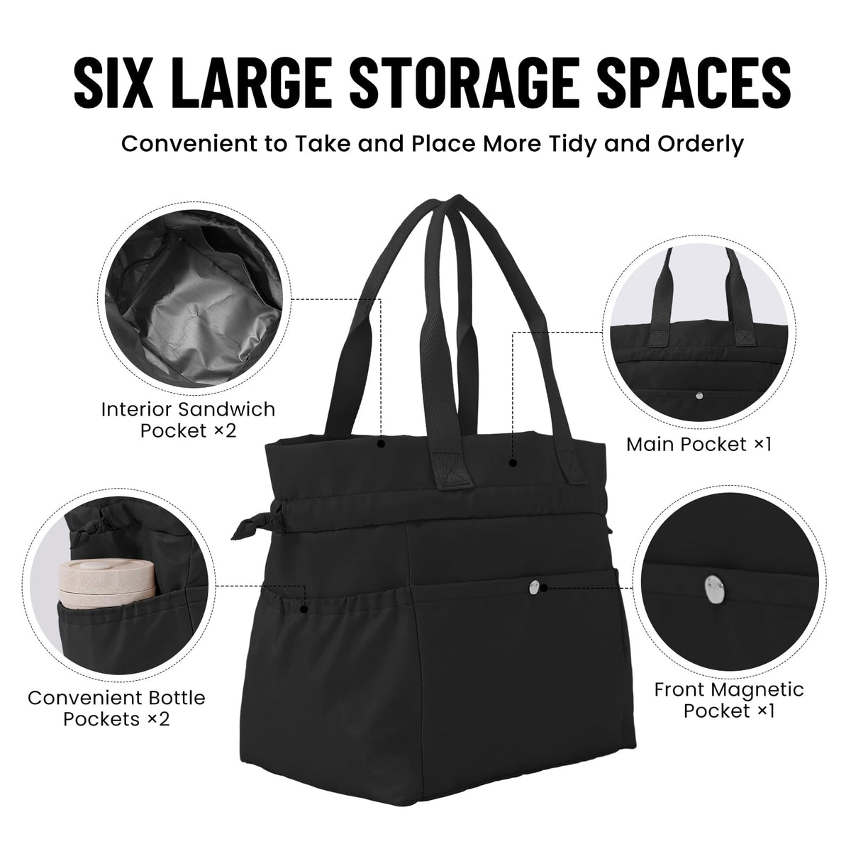 MEXS lunch bag waterproof fabric protects contents during daily commutes