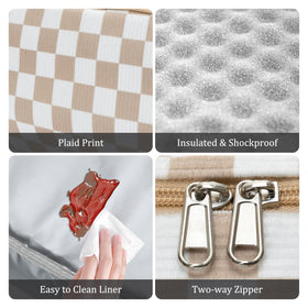 MEXS lunch bag’s waterproof fabric for durable daily use