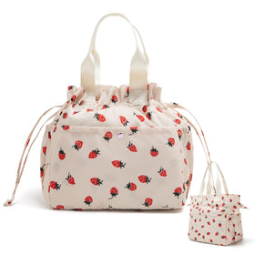 MEXS lunch bag with insulated lining keeps meals warm or cool for hours during commutes.