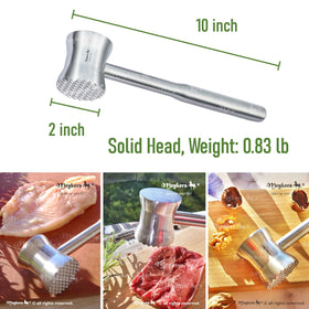 Meykers 304 stainless steel construction ensures durability and safety