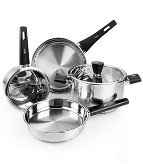 Meythway 8-inch fry pan for quick, even browning.