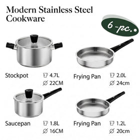 Meythway stay-cool handles provide safe lifting.