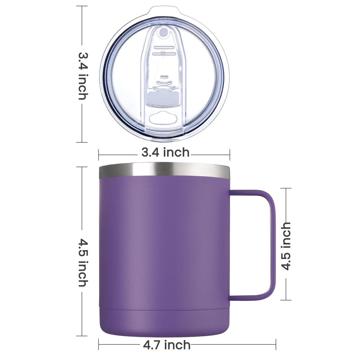 MEWAY anti-slip powder coating on the outside provides a secure grip.
