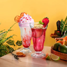 Mezchi shatterproof soda glasses, durable for outdoor parties.