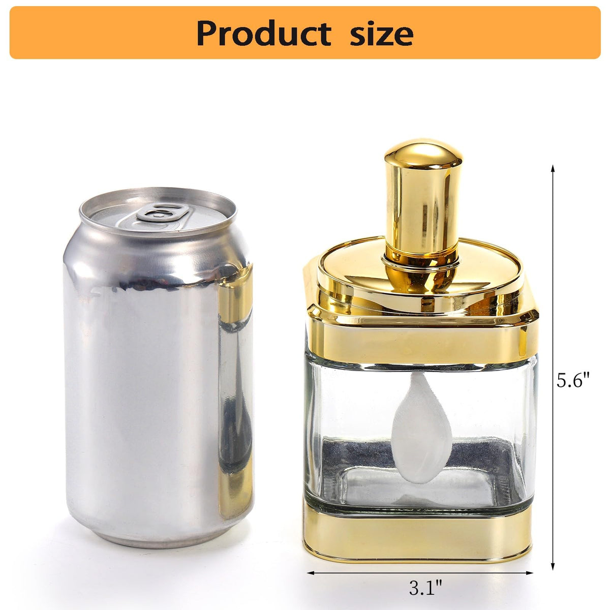 Mezchi spoon-notch lid design keeps seasonings within reach while preventing spills.