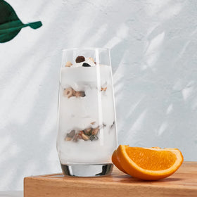 Mfacoy daily-use kitchen glassware in a home setting