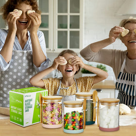 Mfacoy stackable design saves counter space while keeping essentials organized.