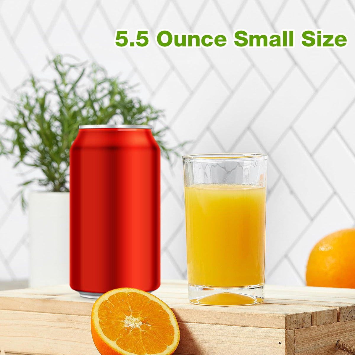 Mfacoy tall slender drinking glasses, dishwasher-safe for easy cleanup.