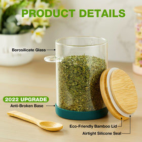 Mfacoy transparent jars simplify meal prep and ingredient visibility for busy kitchens.