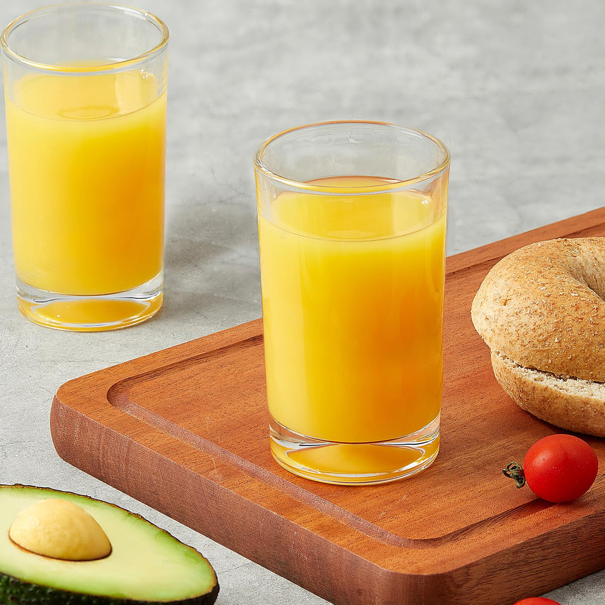 Mfacoy versatile tumblers suitable for juice, desserts, or wine tastings.