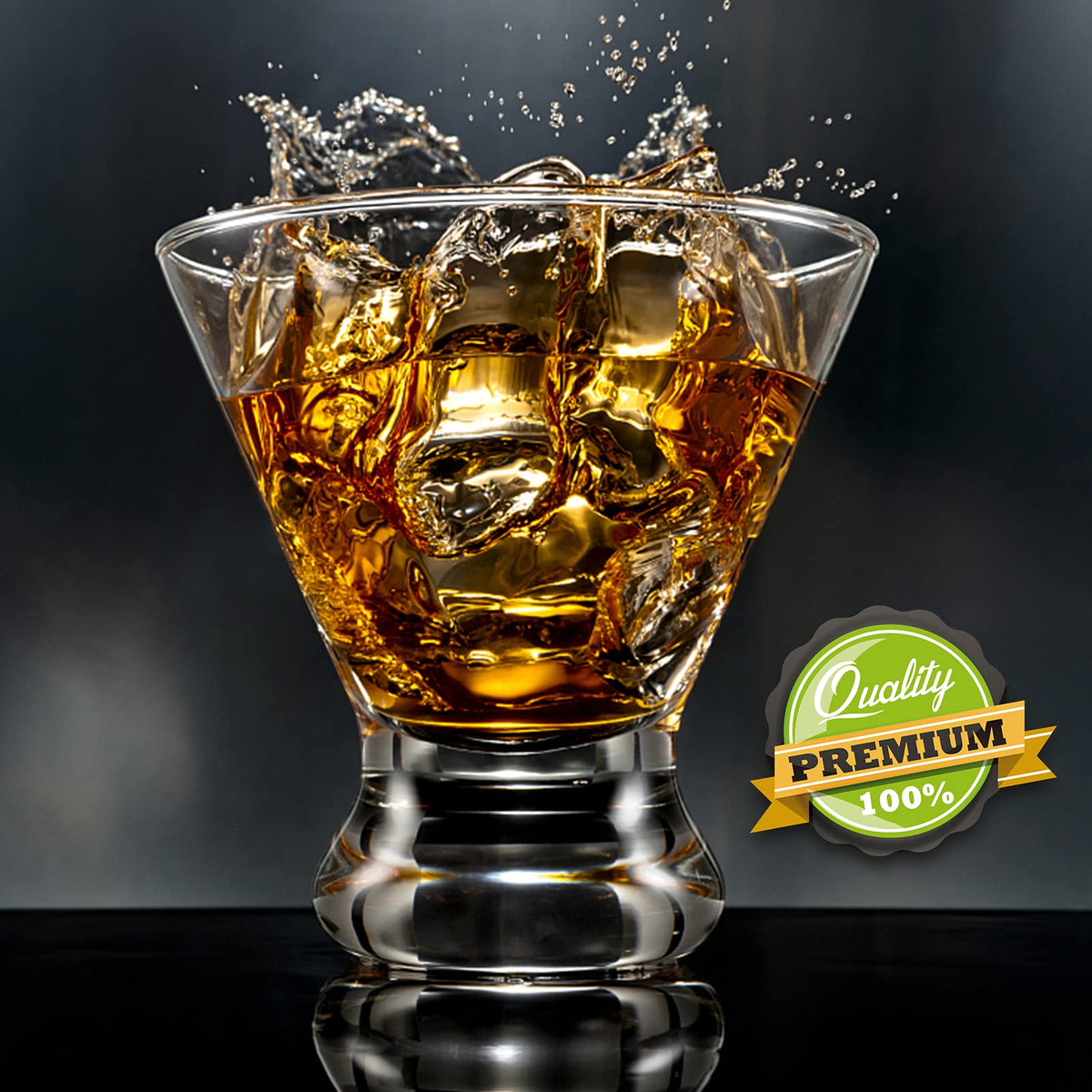 Mfacoy wide rim directs sip to center of tongue for balanced flavors.