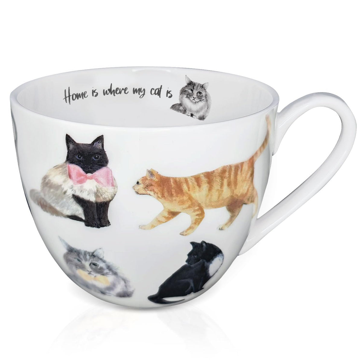 MFoffice cute-cat-mug-hug cozy for warm drinks