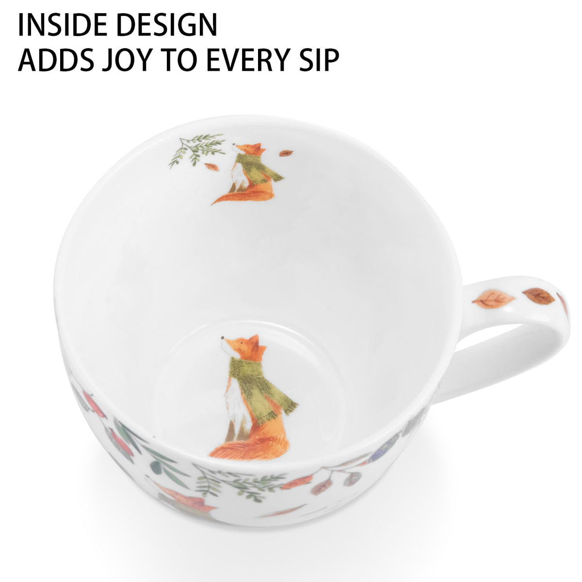 MFoffice microwave and dishwasher safe mug makes daily use easy.