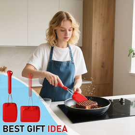 MFTEK spatula with hanging hole for simple kitchen storage