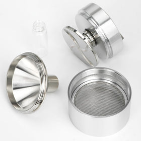 MGOJIJINN bottom funnel aids clean transfer of finely ground spices