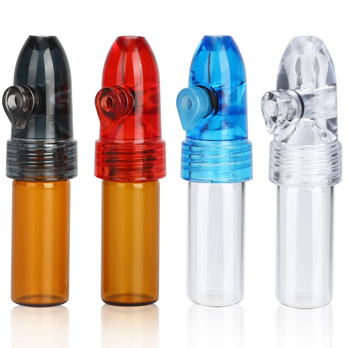 MGOJIJINN portable spice dispenser with rotation switch for easy on-the-go seasoning.